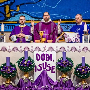 Pavlin o. Mate Kolak predvodio misu u Nacionalnom svetištu sv. Josipa